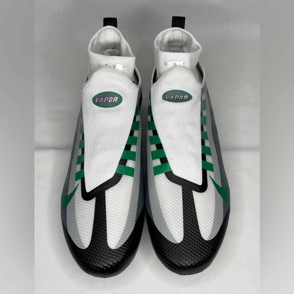 New Men’s Nike Vapor Edge 360 Pro Football Cleats Sz: 14 White/Green DV0778-005